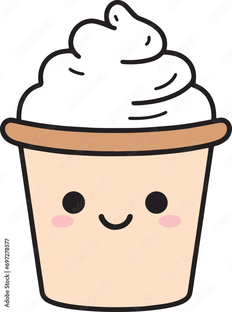 Cute cup vector, Cup Silhouette, cup Clipart, Cartoons Cup Vector illustration Cute cup vector, Cup Silhouette, cup Clipart, Cartoons Cup Vector illustration