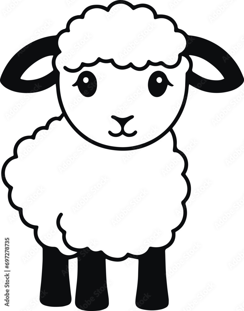Sheep vector ,Cute Sheep illustration, Sheep Farm animal vector, Sheep face, Sheep silhouette Vector illustration Sheep vector ,Cute Sheep illustration, Sheep Farm animal vector, Sheep face, Sheep silhouette Vector illustration