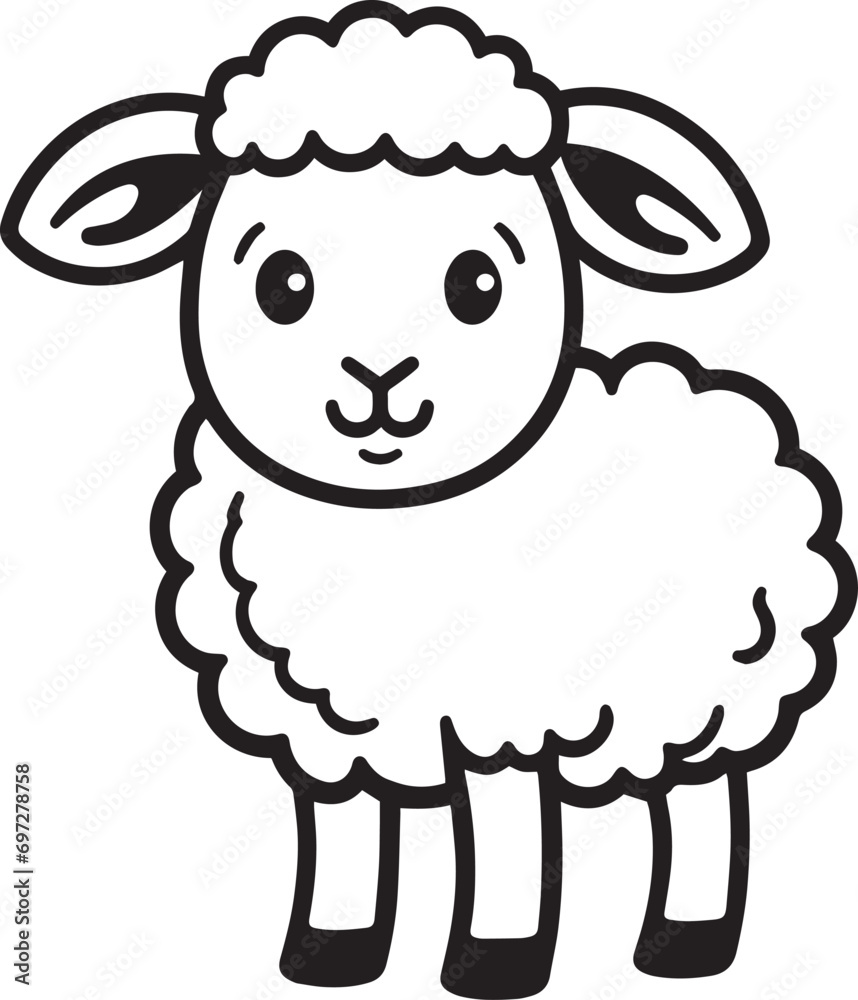 Sheep vector ,Cute Sheep illustration, Sheep Farm animal vector, Sheep face, Sheep silhouette Vector illustration Sheep vector ,Cute Sheep illustration, Sheep Farm animal vector, Sheep face, Sheep silhouette Vector illustration