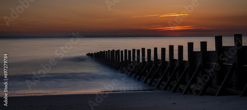 Fototapeta Naklejka Na Ścianę i Meble -  sunset plage