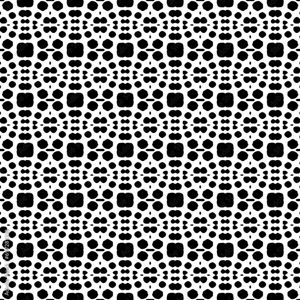 Abstract Shapes.Vector Seamless Black and White Pattern.Design element for prints, decoration, cover, textile, digital wallpaper, web background, wrapping paper, clothing, fabric, packaging, cards. Abstract Shapes.Vector Seamless Black and White Pattern.Design element for prints, decoration, cover, textile, digital wallpaper, web background, wrapping paper, clothing, fabric, packaging, cards.