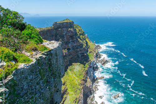 Konstfotografi View of the famous Cape of Good Hope in South Africa