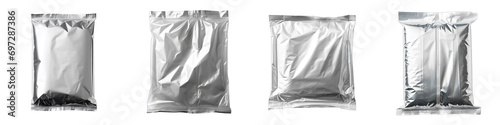 Plastic foil bag Hyperrealistic Highly Detailed Isolated On Transparent Background Png File photo