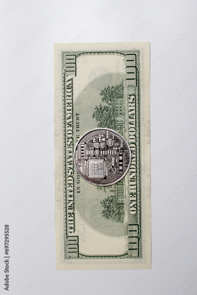 Bitcoin gold coin and dollars, crypto business Bitcoin gold coin and dollars, crypto business