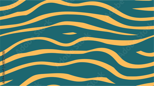 Retro Vintage Y2K TexTure Vector Design. Simple hand drawn texture. Pasta wavy pattern. Y2k wallpaper patterns retro vintage 70s 60s groove. Background with color lines. Seamless.