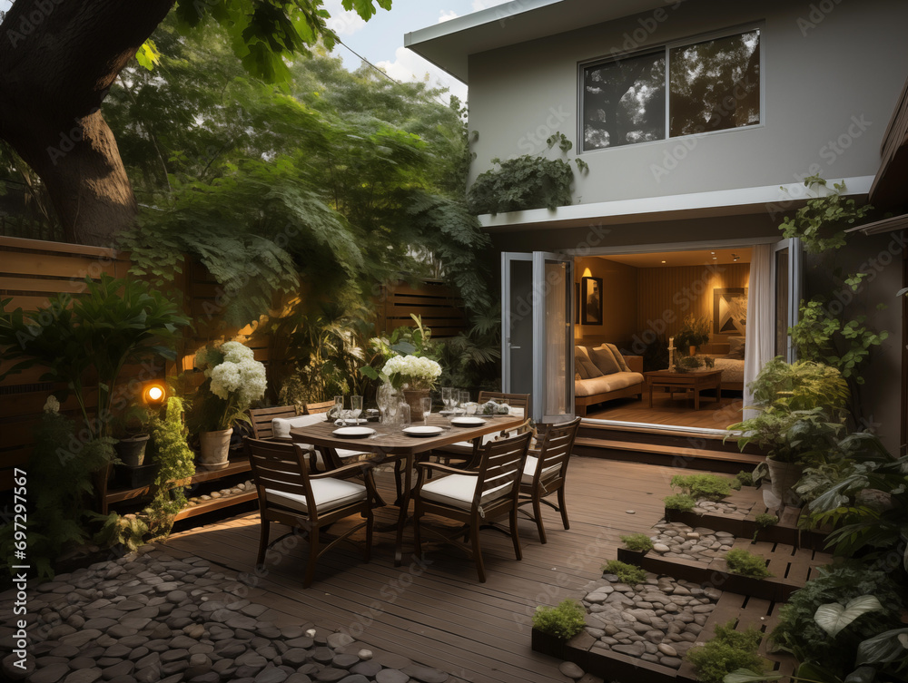 Fototapeta premium luxury hotel lounge