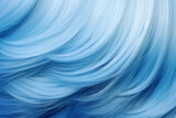 Blue hair. Ai generated