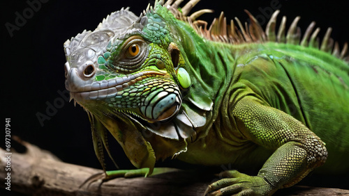 reptiles on blac kbackground