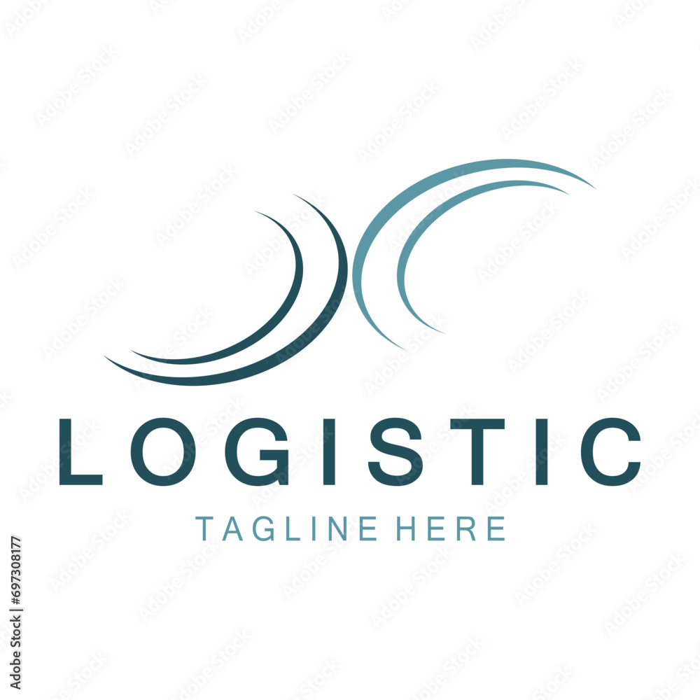 logistics logo icon illustration vector design distribution symbol delivery of goods economy finance logistics logo icon illustration vector design distribution symbol delivery of goods economy finance