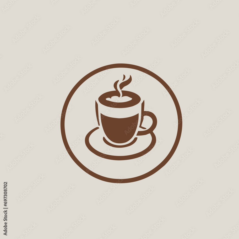 Obraz premium Coffe Logo EPS Format Very Cool Design 