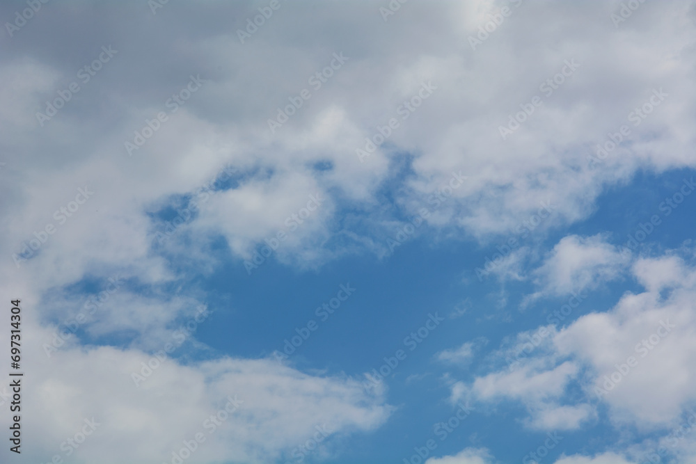 Beautiful blue skies with beautiful clouds Beautiful blue skies with beautiful clouds