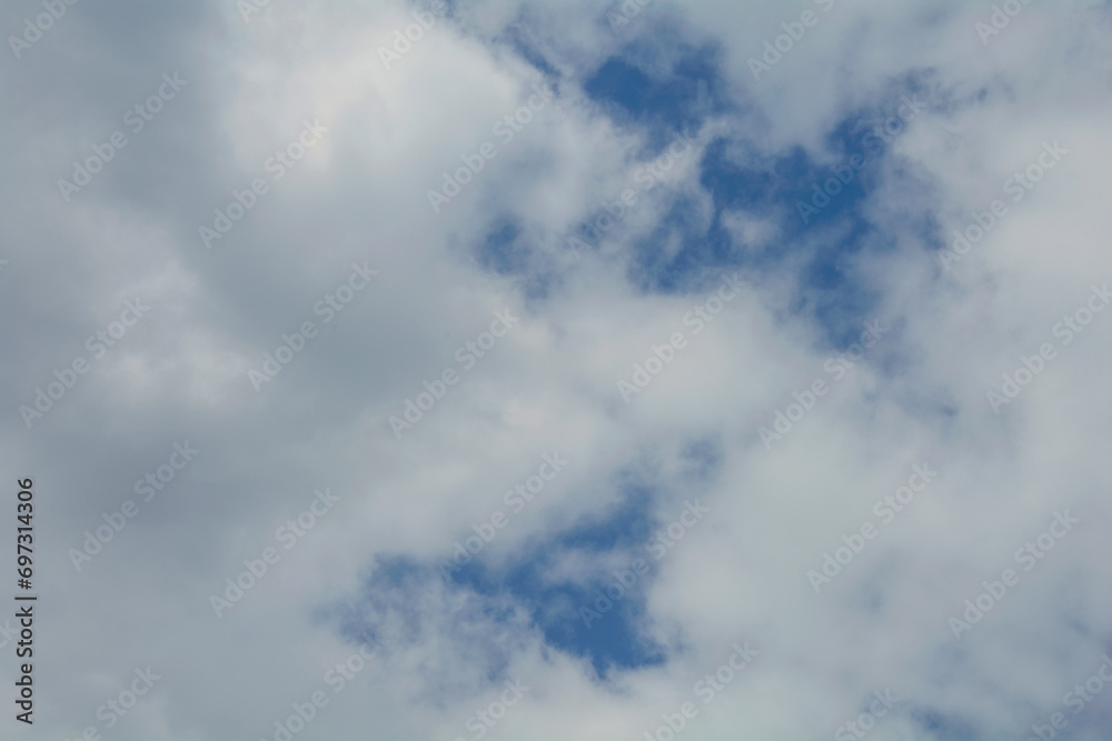 Beautiful blue skies with beautiful clouds