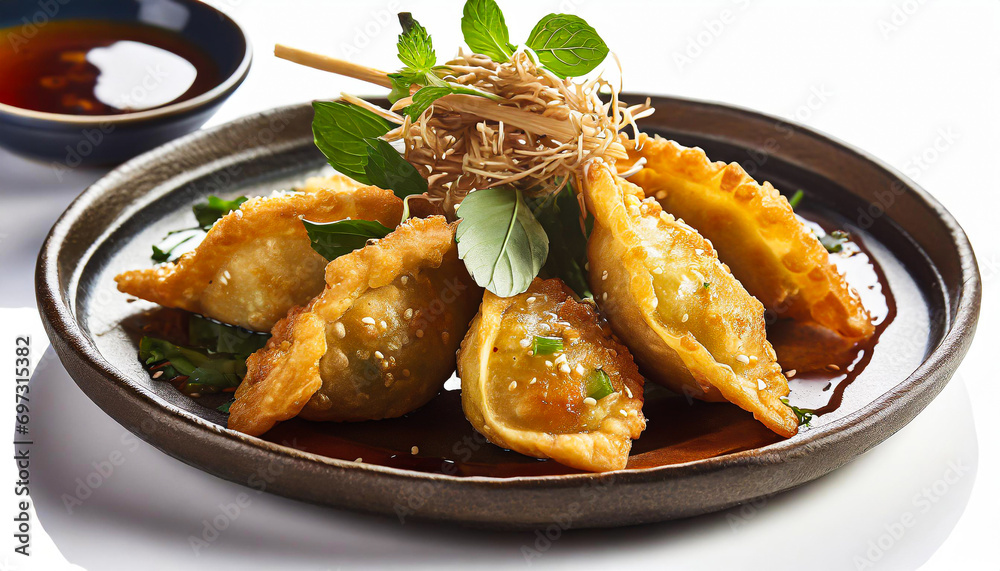 Flavors of Fortune Deep Fried Dumplings (Gok Zai, Yau Kok) Brighten