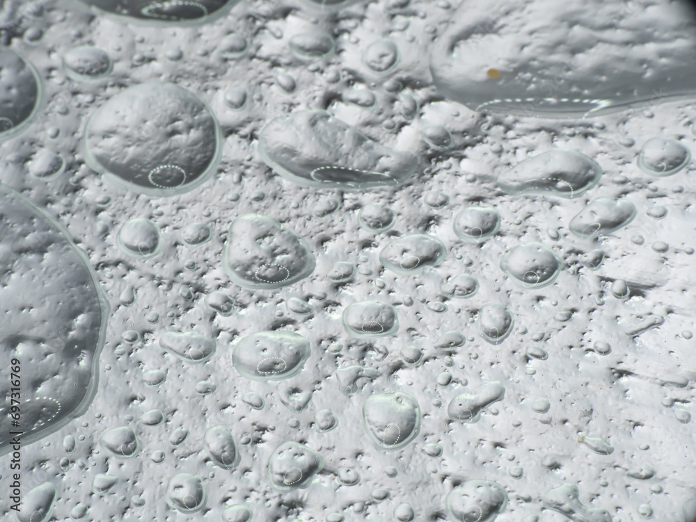 drops of water on the glass wall drops of water on the glass wall