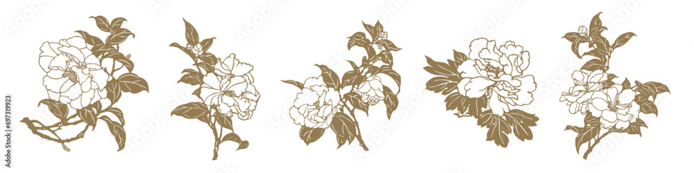 Rose Hip, Flower Set. Vector Collection Hand Drawn Plants. Botanical Set of Sketch Flowers and Branches. Beautiful Blossom Romantic Set. Black Ink sketches Line Art Vector Botanical Illustration. Rose Hip, Flower Set. Vector Collection Hand Drawn Plants. Botanical Set of Sketch Flowers and Branches. Beautiful Blossom Romantic Set. Black Ink sketches Line Art Vector Botanical Illustration.