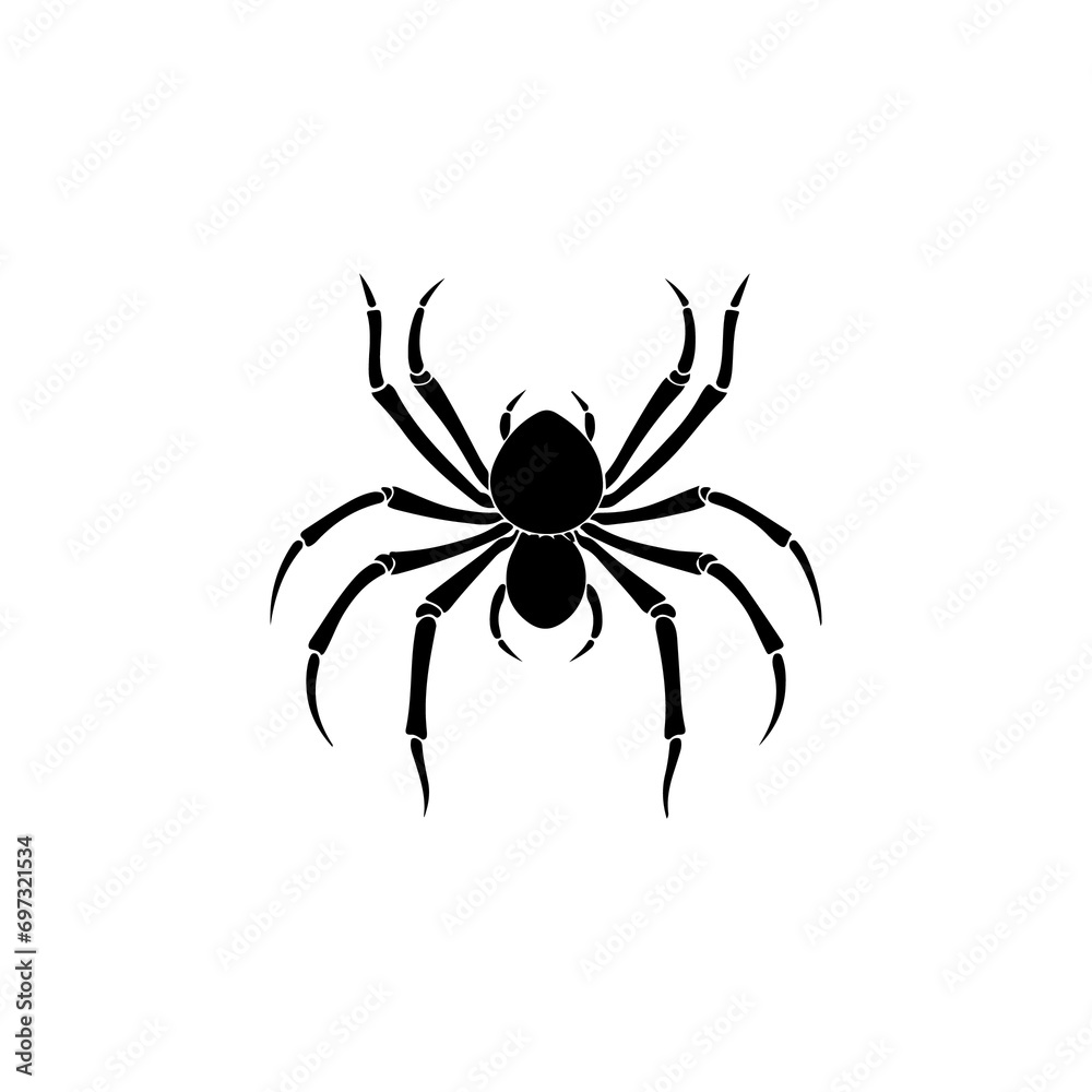 halloween concept SPIDER VECTOR ai generated