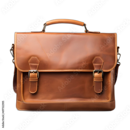 satchel isolated on transparent or white background, png