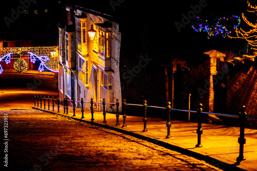 Lincoln Streets At Christmas photo