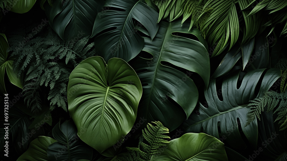 custom made wallpaper toronto digitalgreen leaves background