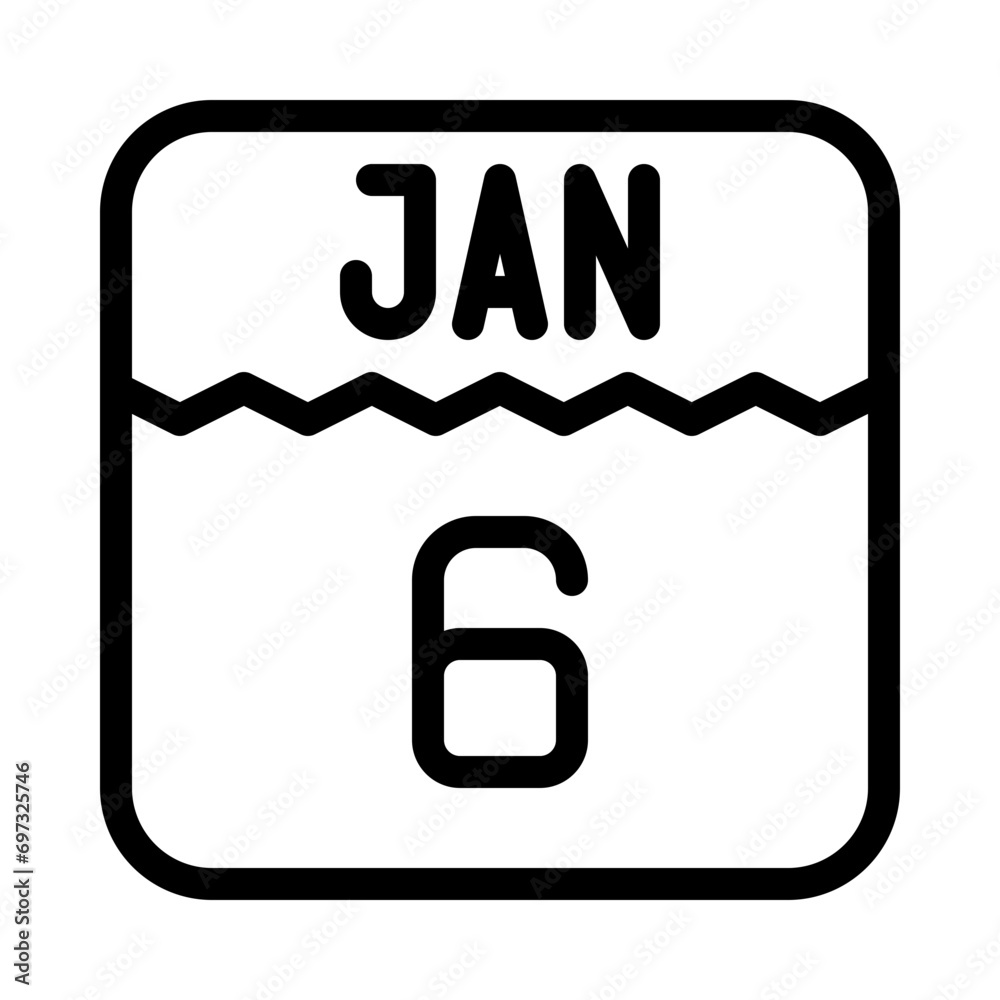 calendar days line icon calendar days line icon