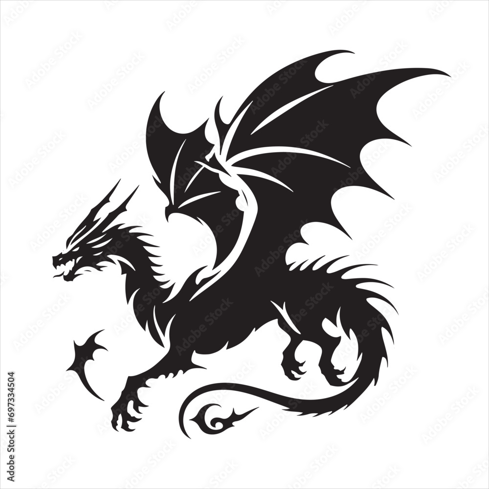 A Night of Wonder: Moonlit Dragon Silhouette, Mystery in Every Wing Beat - Silhouette of Flying Dragon
A Night of Wonder: Moonlit Dragon Silhouette, Mystery in Every Wing Beat - Silhouette of Flying Dragon