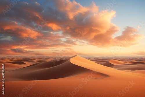 sand dunes in the desert