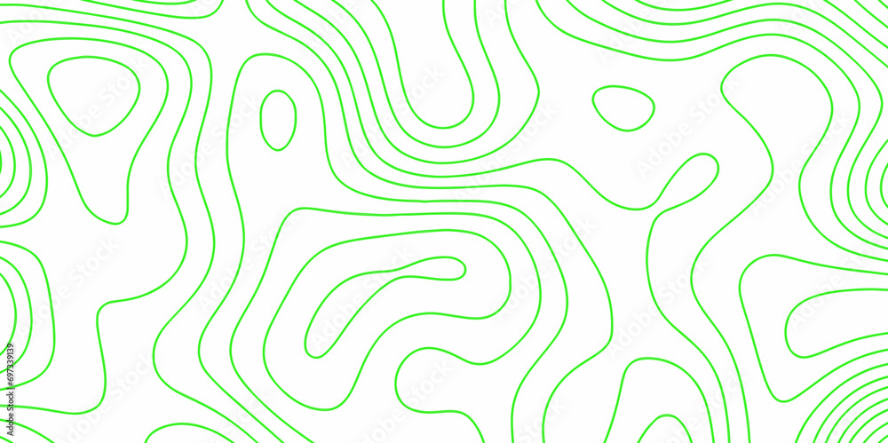 Topographic map in contour line light topographic topo contour map. Natural printing illustrations of maps.