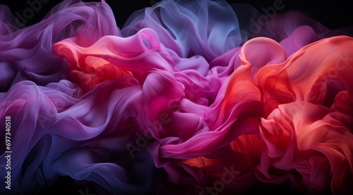 Abstract paint splash for desktop wallpaper, Generative AI 