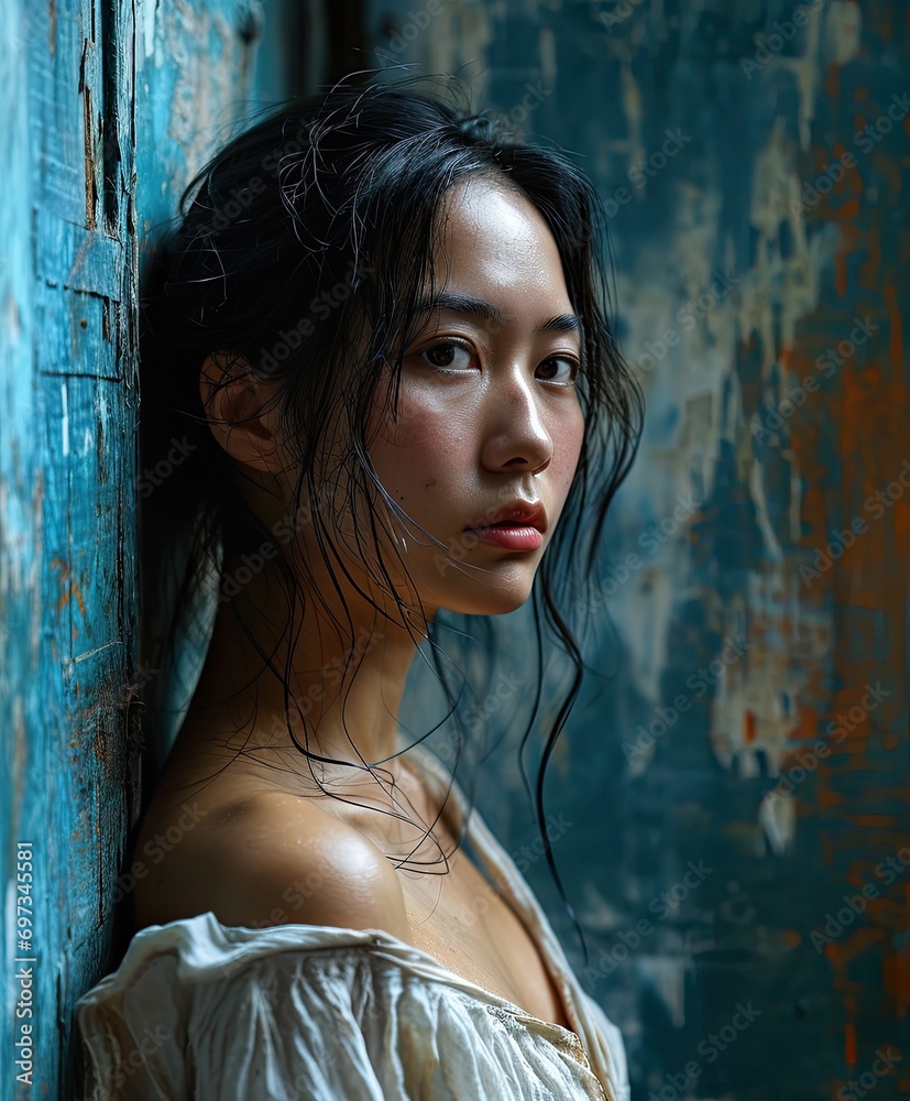 A beautiful young girl, close up beautiful women A beautiful young girl, close up beautiful women