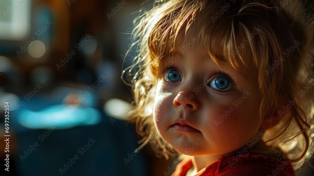 Portrait Happy Sincere Cute Few Months, Background HD For Designer