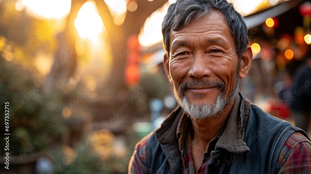 Portrait Happy Smiling Asian Man While, Background HD For Designer Portrait Happy Smiling Asian Man While, Background HD For Designer