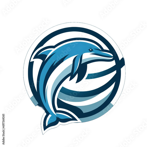 dolphin icon design logo banner photo