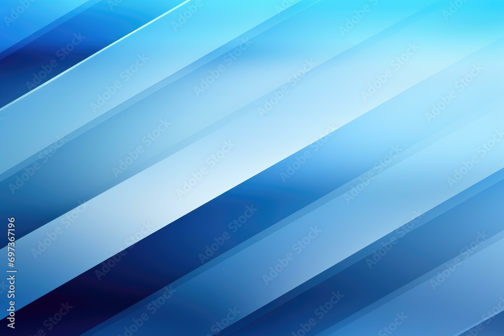 Abstract Blue Geometric Background