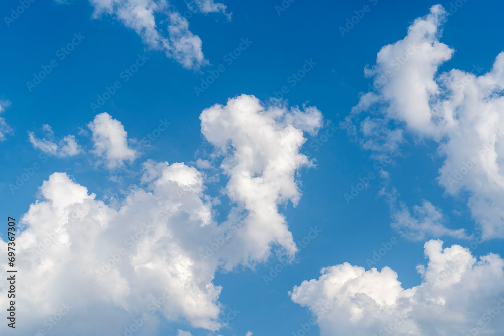 Blue sky background with clouds Blue sky background with clouds