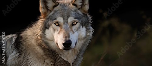 Female wolf dog named Sirius.