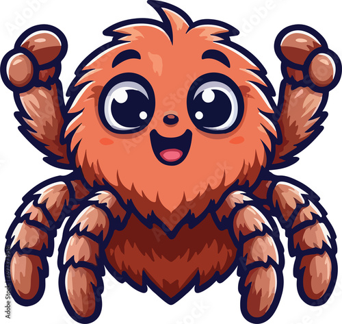 Cartoon tarantula