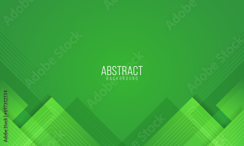 abstract background for presentation design in green color