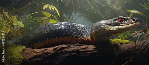 Micrurus fulvius, the snake species found in the east. photo