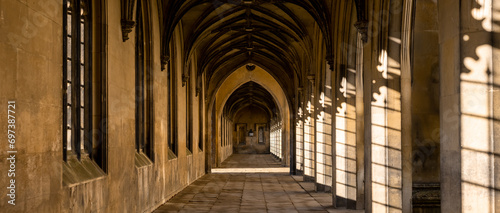 corridor of the church