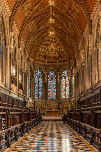 interior of the church