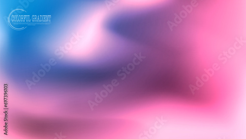 Pink-blue haze. Colorful blurred background. Gradient for the template of the title page of a book, brochure or booklet. Background layout for web design, social network, interior and creative ideas