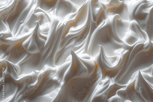 A close up view of a white cloth. Suitable for various applications