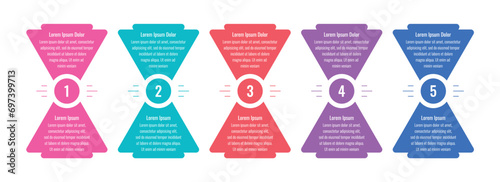 triangle informational template. internet, web, annual report, magazine information template. business infographic template