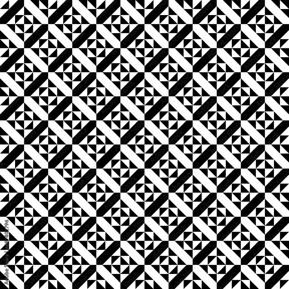 Triangles, figures seamless pattern. Triangular shapes, forms ornate. Geometric background. Tribal motif. Folk wallpaper. Ethnic ornament. Geometrical image. Textile print, abstract. Vector artwork Triangles, figures seamless pattern. Triangular shapes, forms ornate. Geometric background. Tribal motif. Folk wallpaper. Ethnic ornament. Geometrical image. Textile print, abstract. Vector artwork