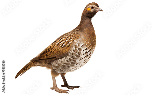 Graceful Symphony of Grouse in the Wilderness Isolated on Transparent Background PNG.