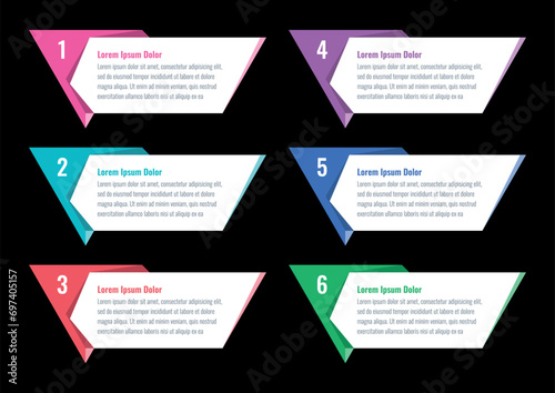 step down technological infographic template. futuristic infographic template. web, internet, annual report, magazine infographic template