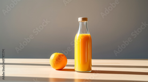 Revitalize with freshly squeezed orange juice in a bottle.