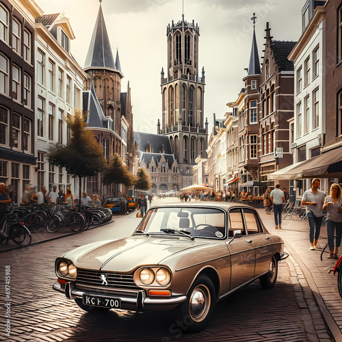 Vintage rar in the city of Utrecht, the Netherlands © Robert