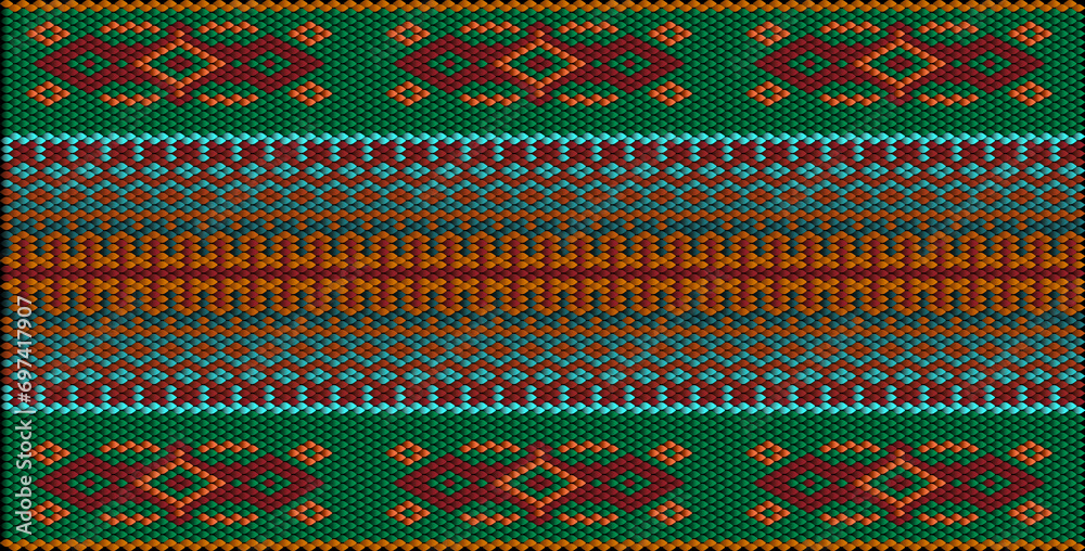 New Year, Christmas, winter, festive pixel pattern. New Year, Christmas, winter, festive pixel pattern.