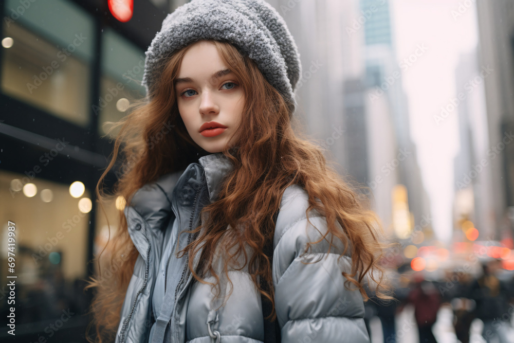 e-girl on 5th avenue New York e-girl on 5th avenue New York